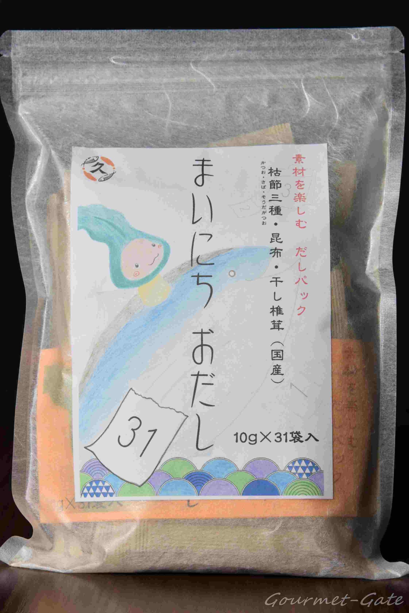 かつおぶしの中野_まいにちおだしのパッケージ