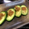 かわばたみそのおかずみそをキュウリに