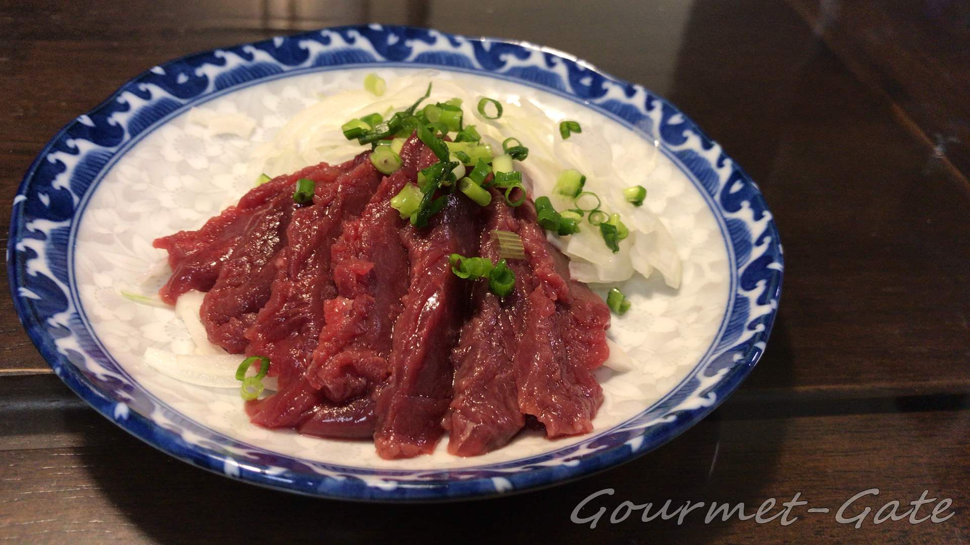馬刺しの盛り付け２