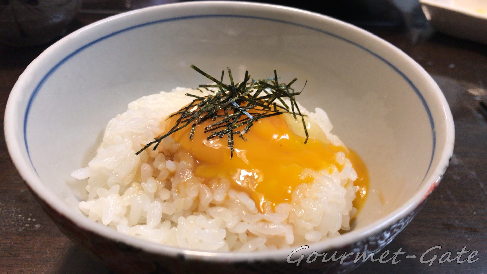 雲丹醤をたっぷり使った卵かけご飯
