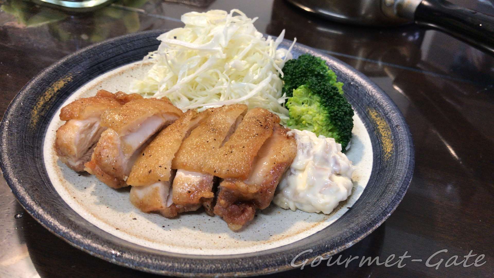 チキン南蛮といぶりがっこのタルタルソースの組み合わせは鉄板