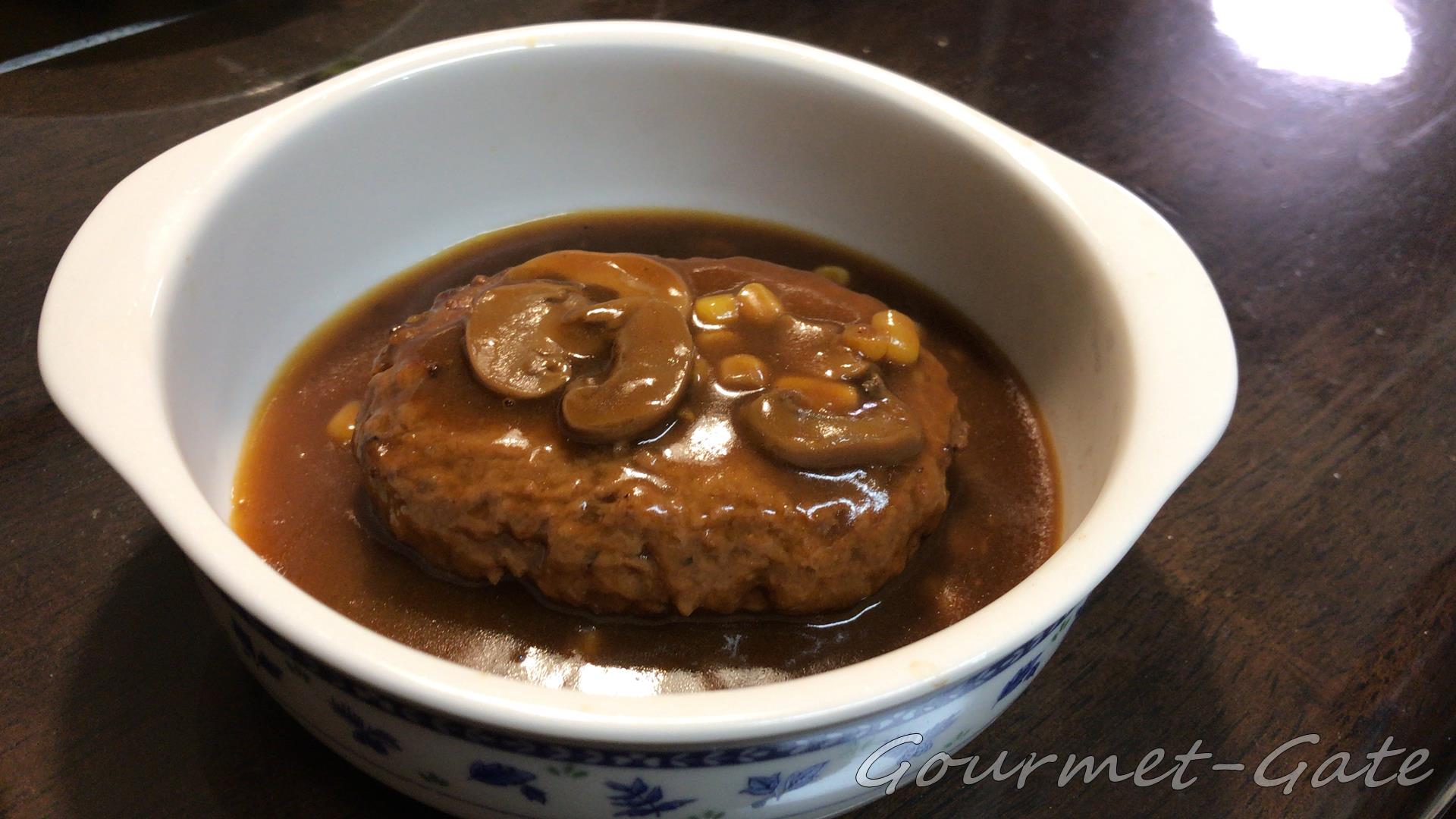 神戸開花亭のハンバーグ
