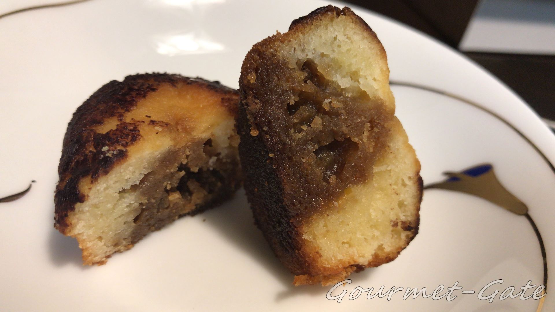 焼きティラミスの断面