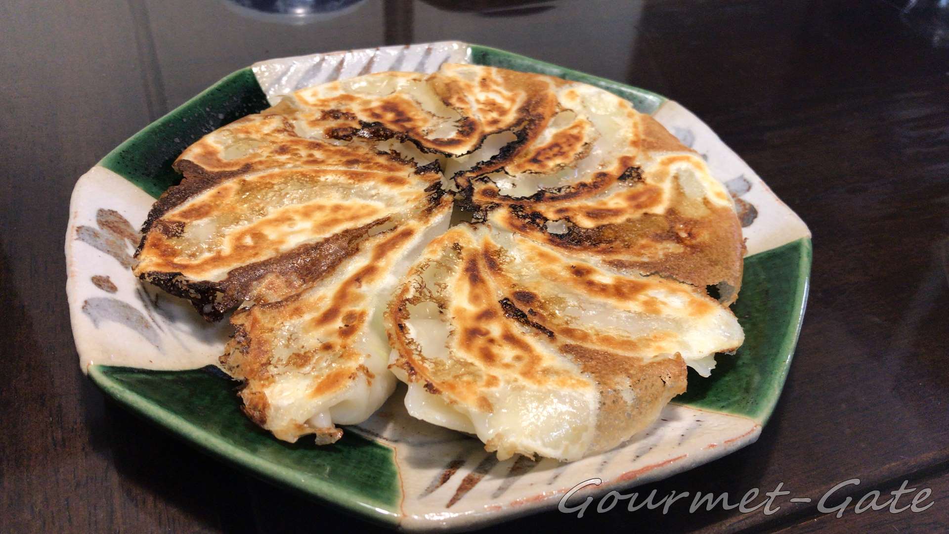 茅乃舎だしで和風餃子
