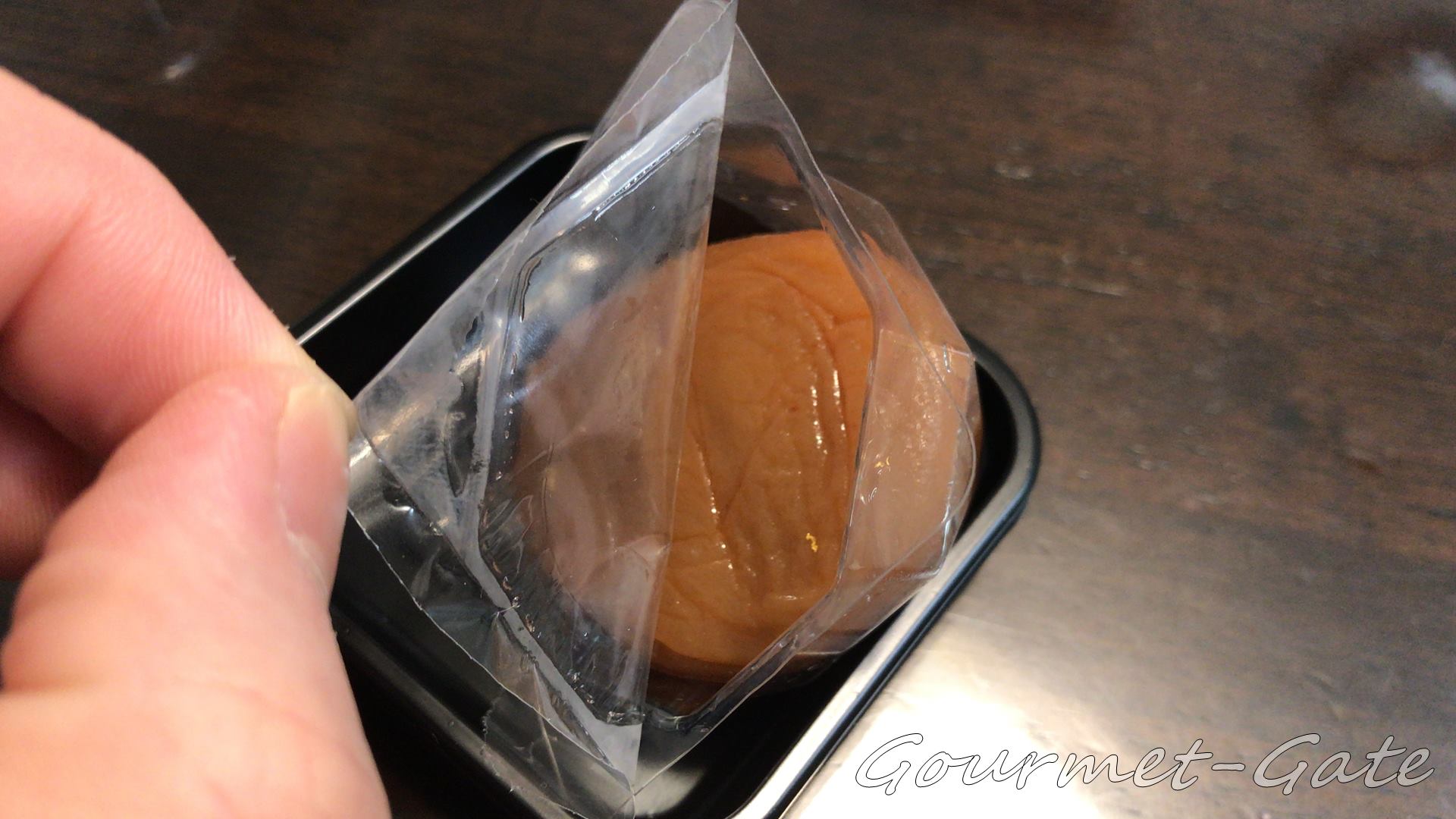 プレミアムダイヤモンド梅は潰れない工夫がされている