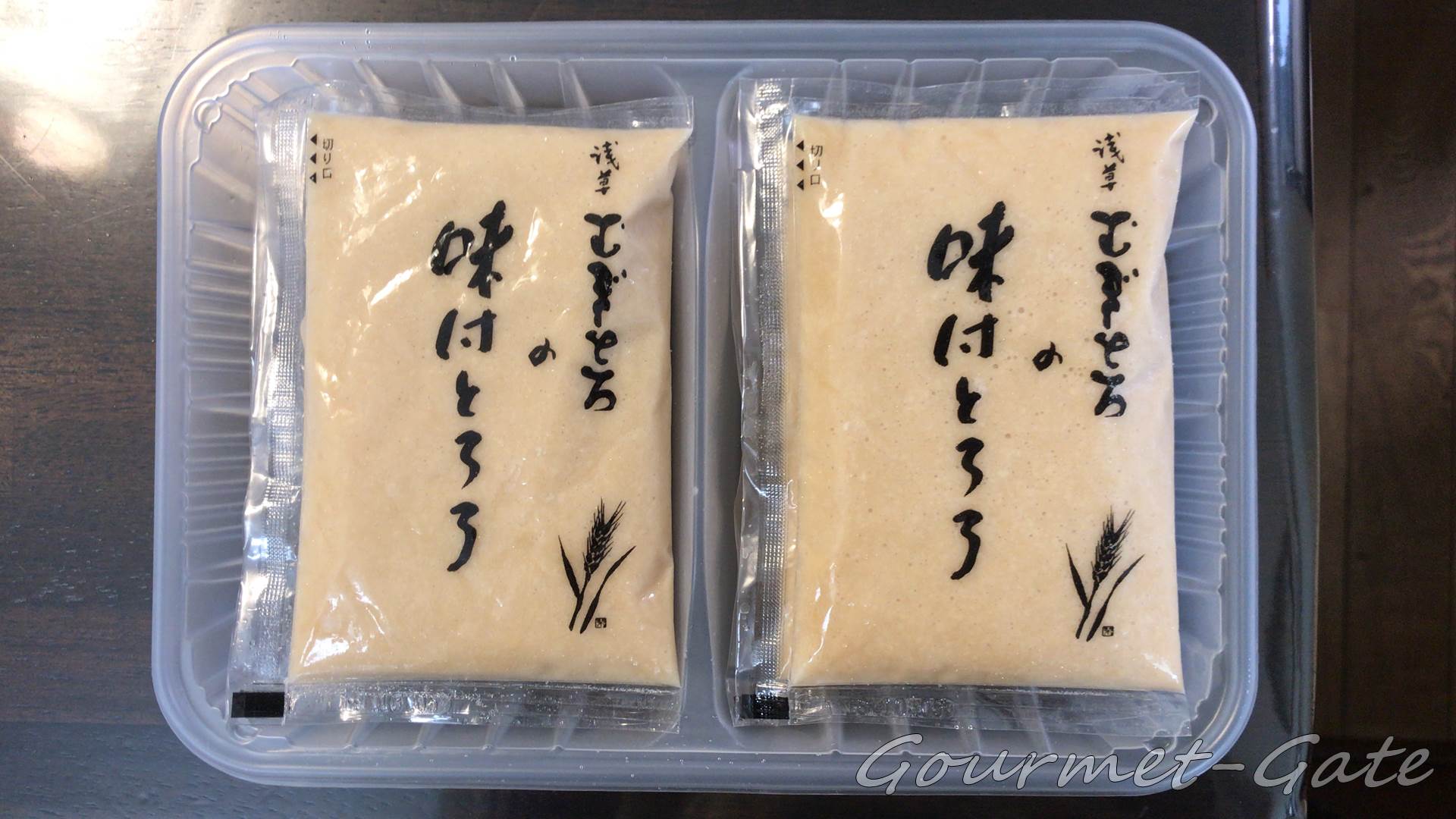 浅草むぎとろの中身