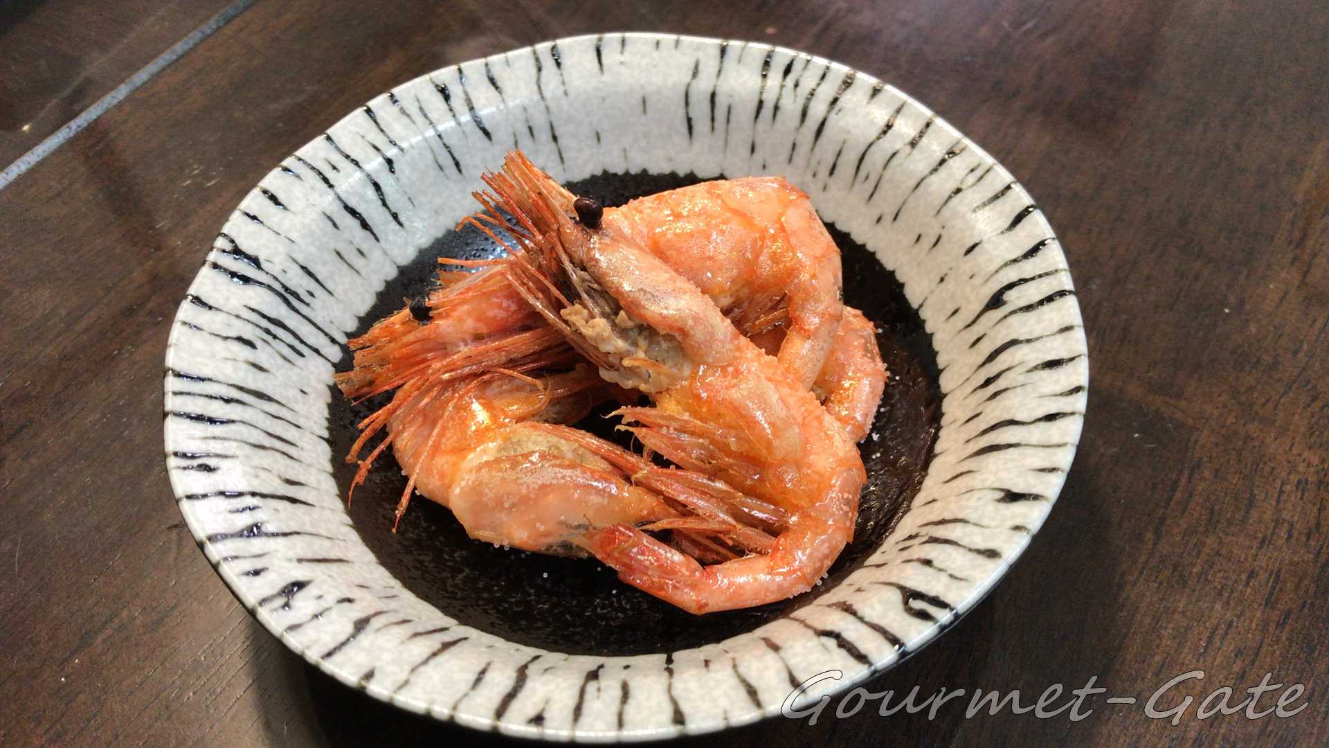 越前甘エビの唐揚げ