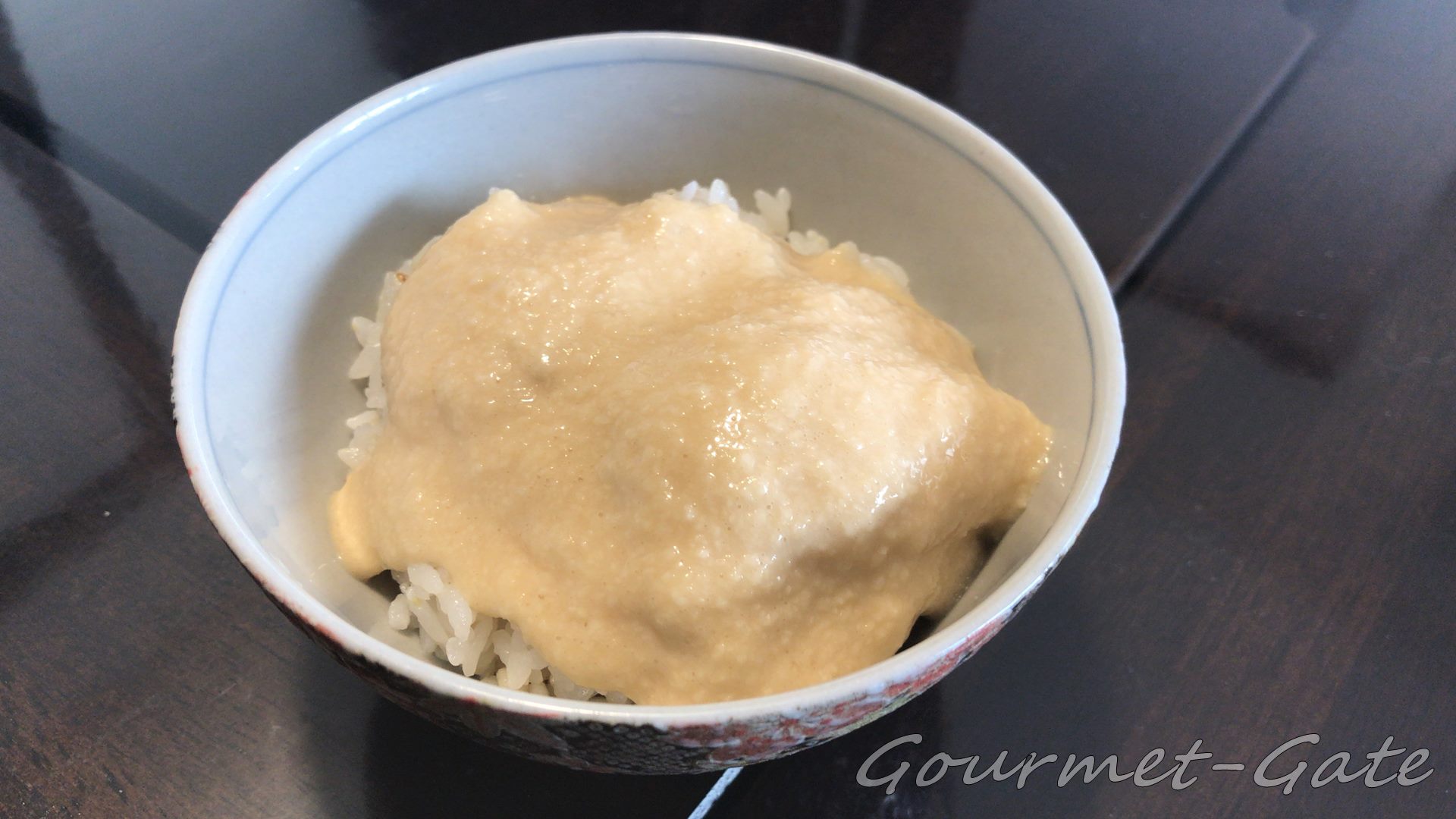 浅草むぎとろを麦飯に