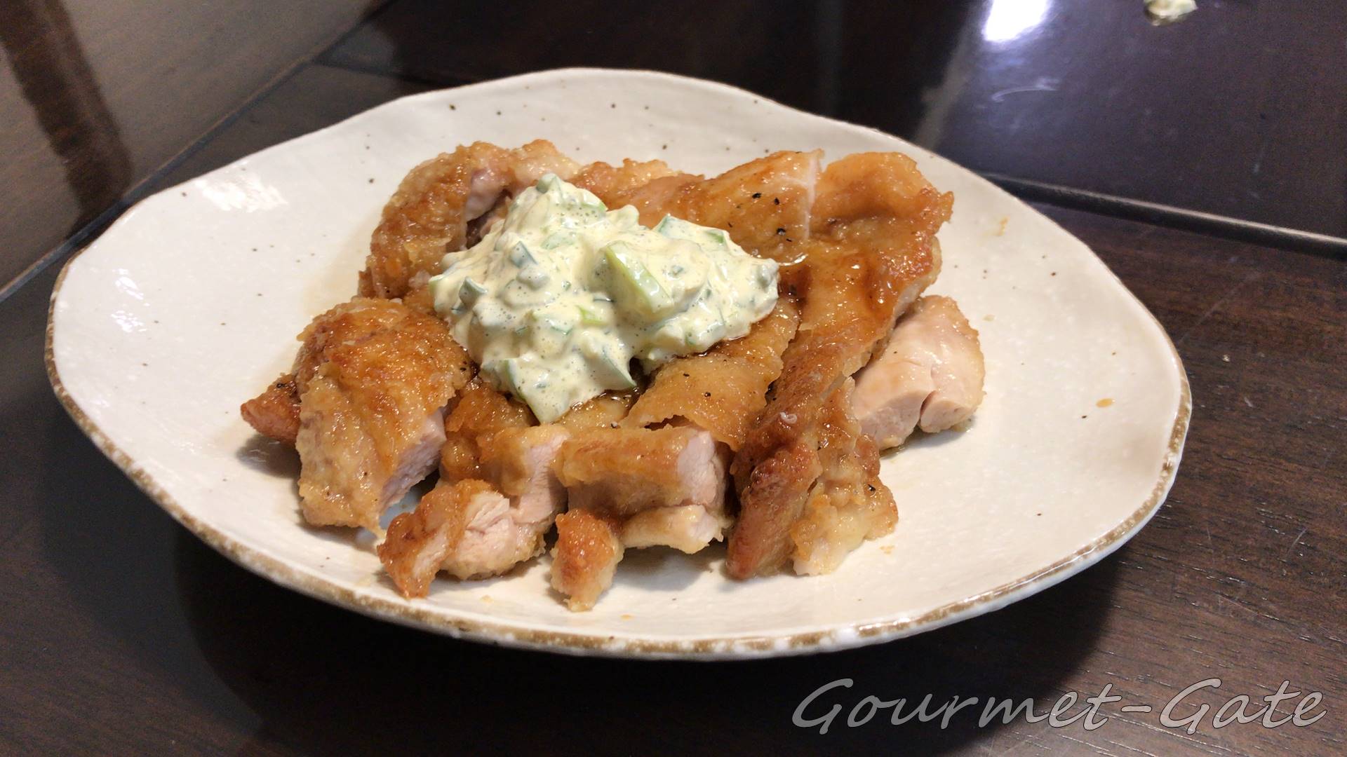 本気のしょうが焼きのたれでチキン南蛮