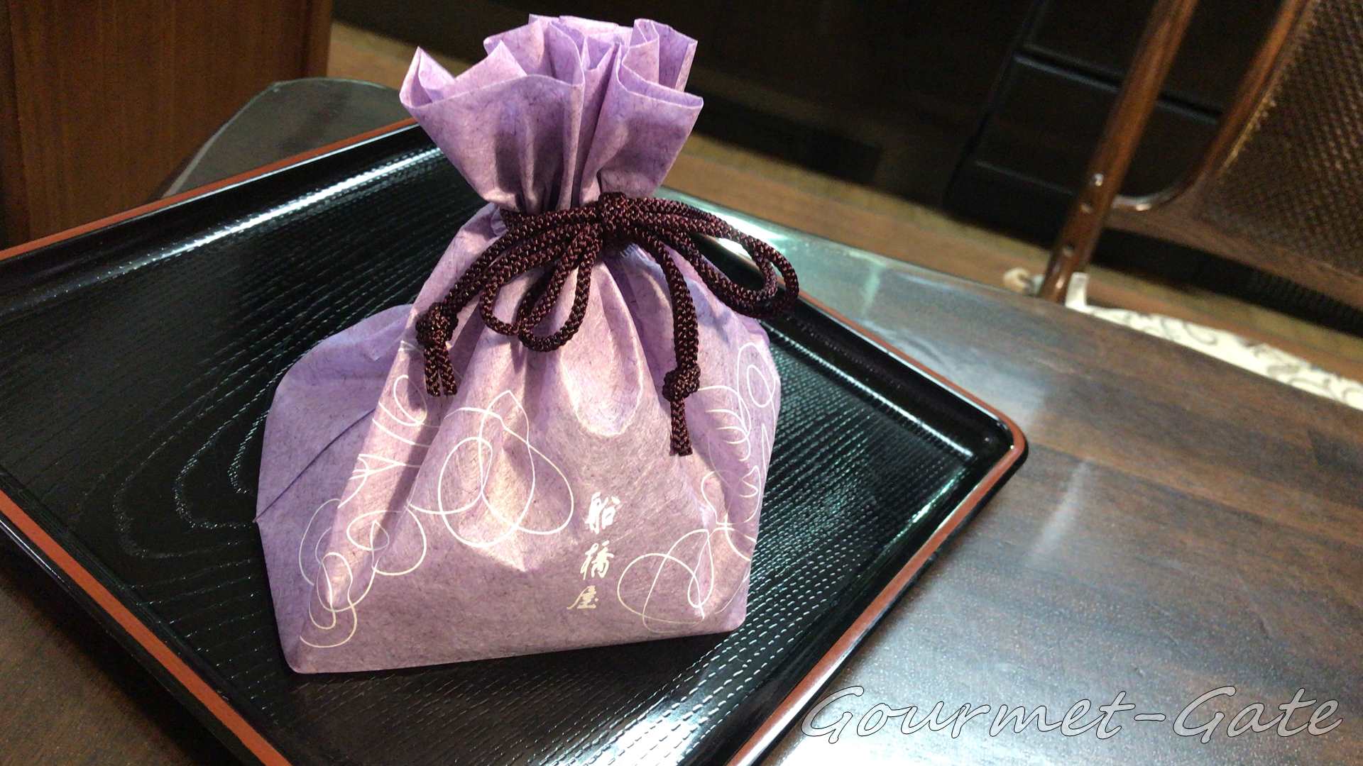 船橋屋の和フィナンシェ_巾着