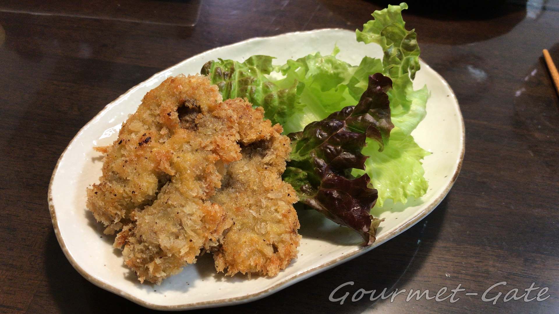 片山スパイスキングでビーフカツ