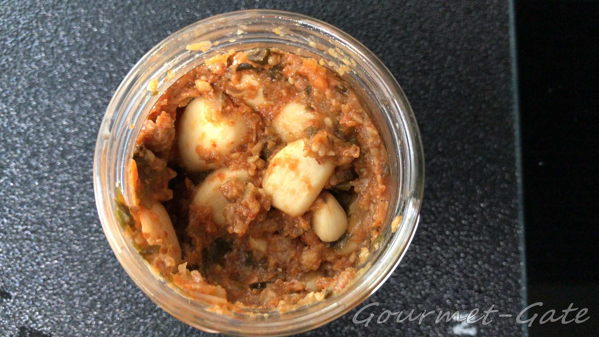 アグー豚のにんにく肉味噌_中身