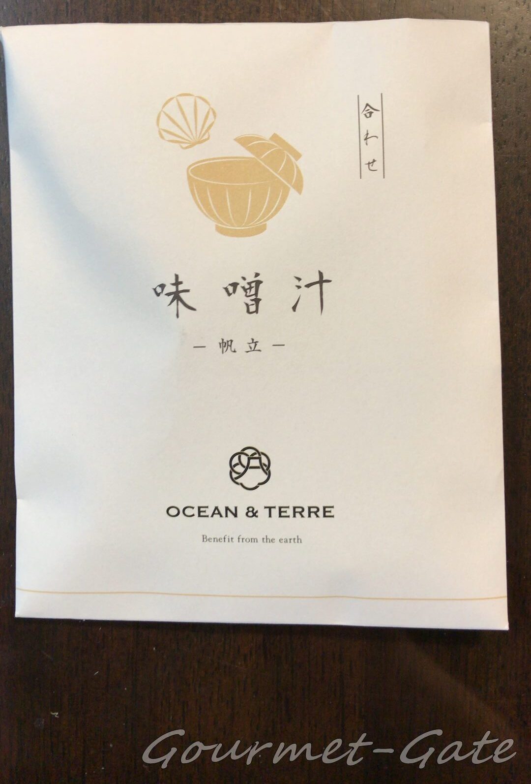 海鮮味噌汁セットのホタテ味