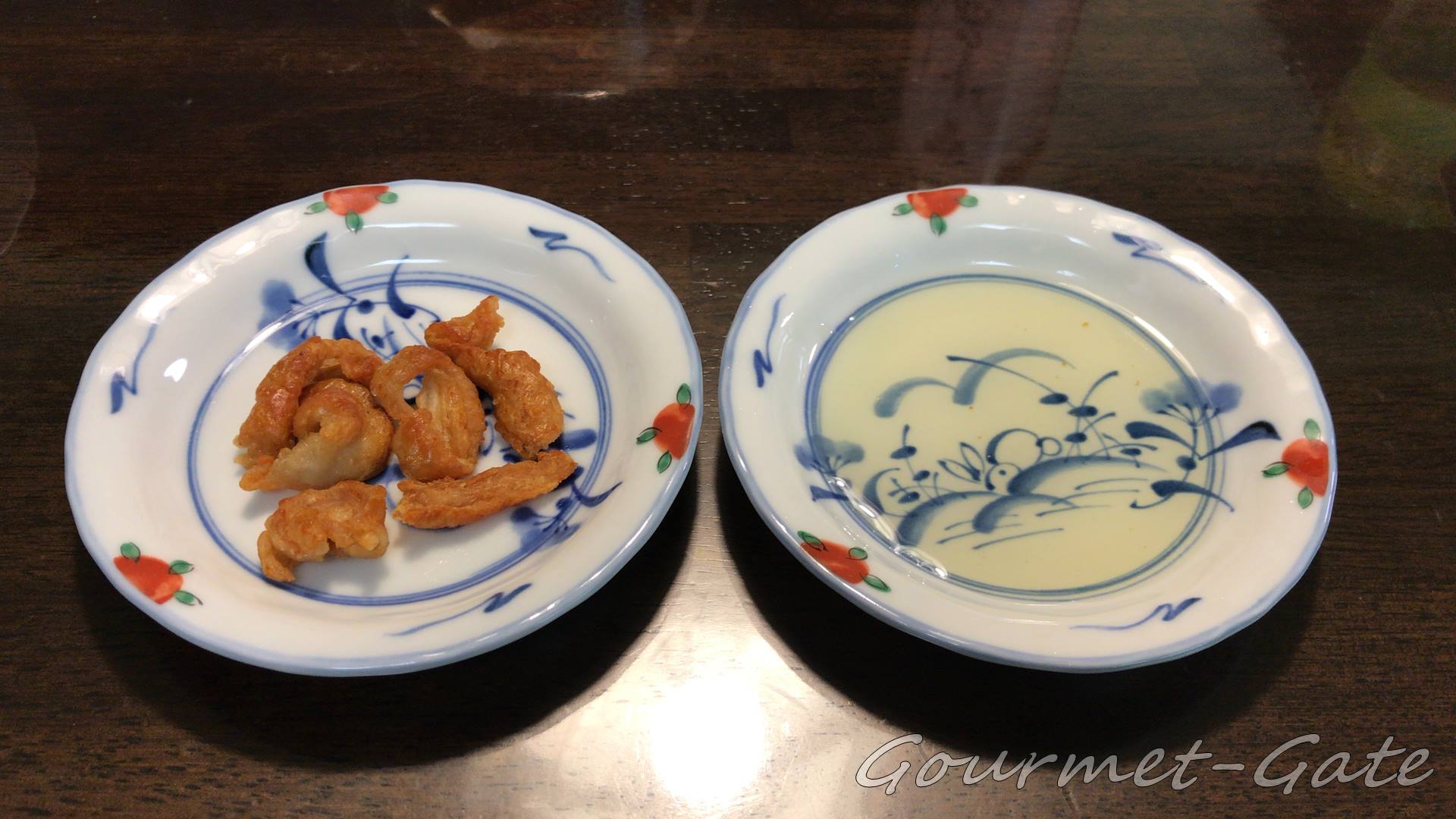 鶏の皮から鶏油を取り出す
