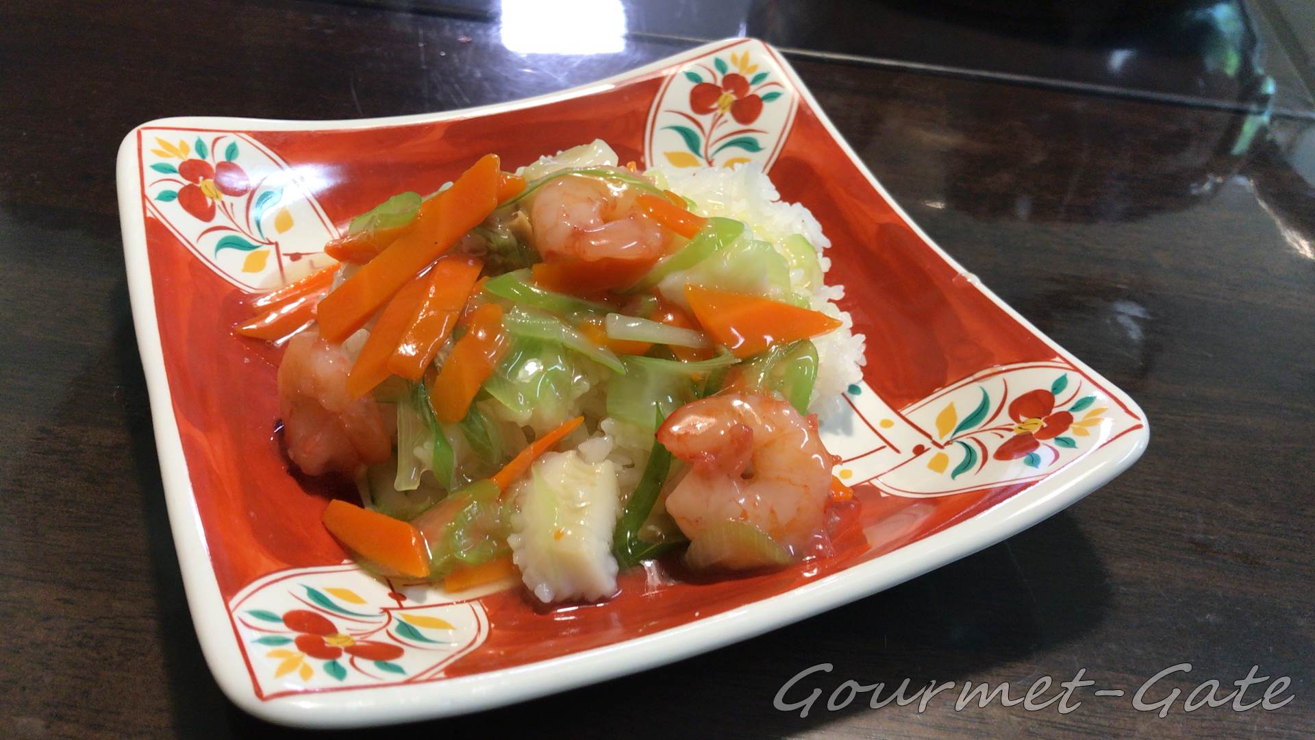 とりびあんで作った中華丼