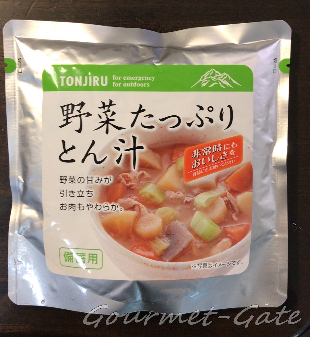 東和食彩_野菜たっぷり豚汁のパッケージ