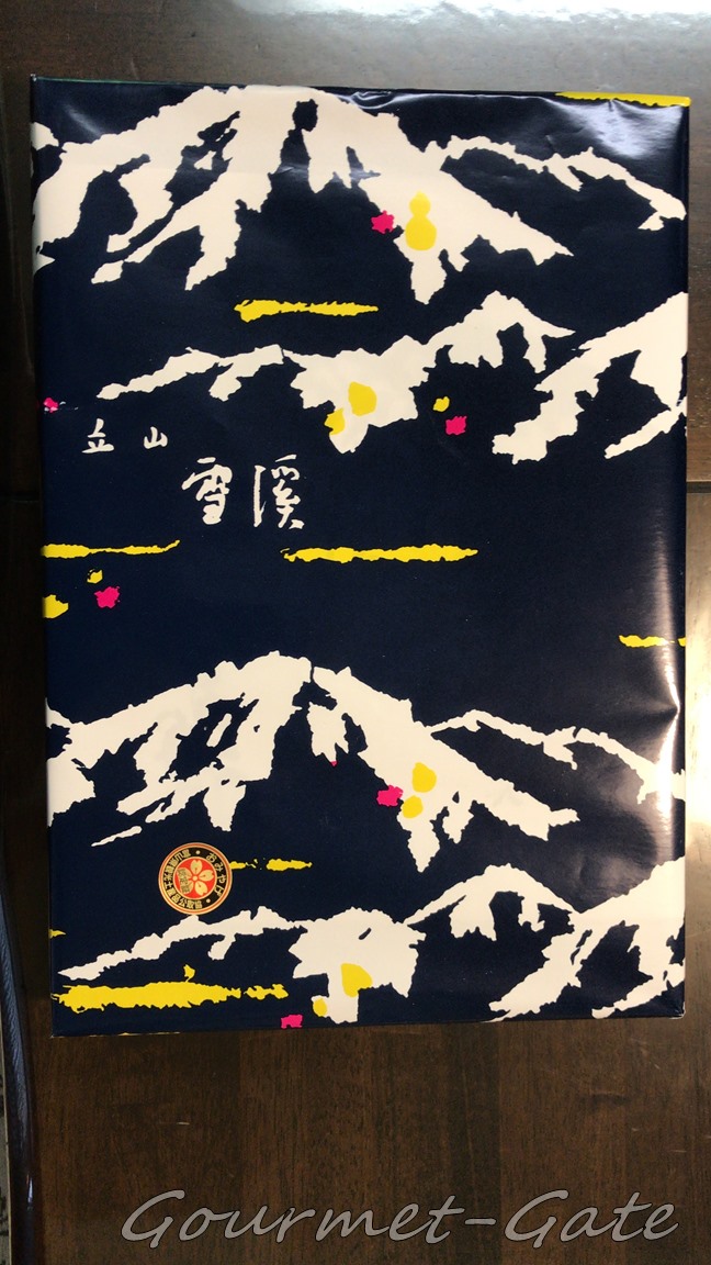 立山雪渓/雪渓本舗の包装紙