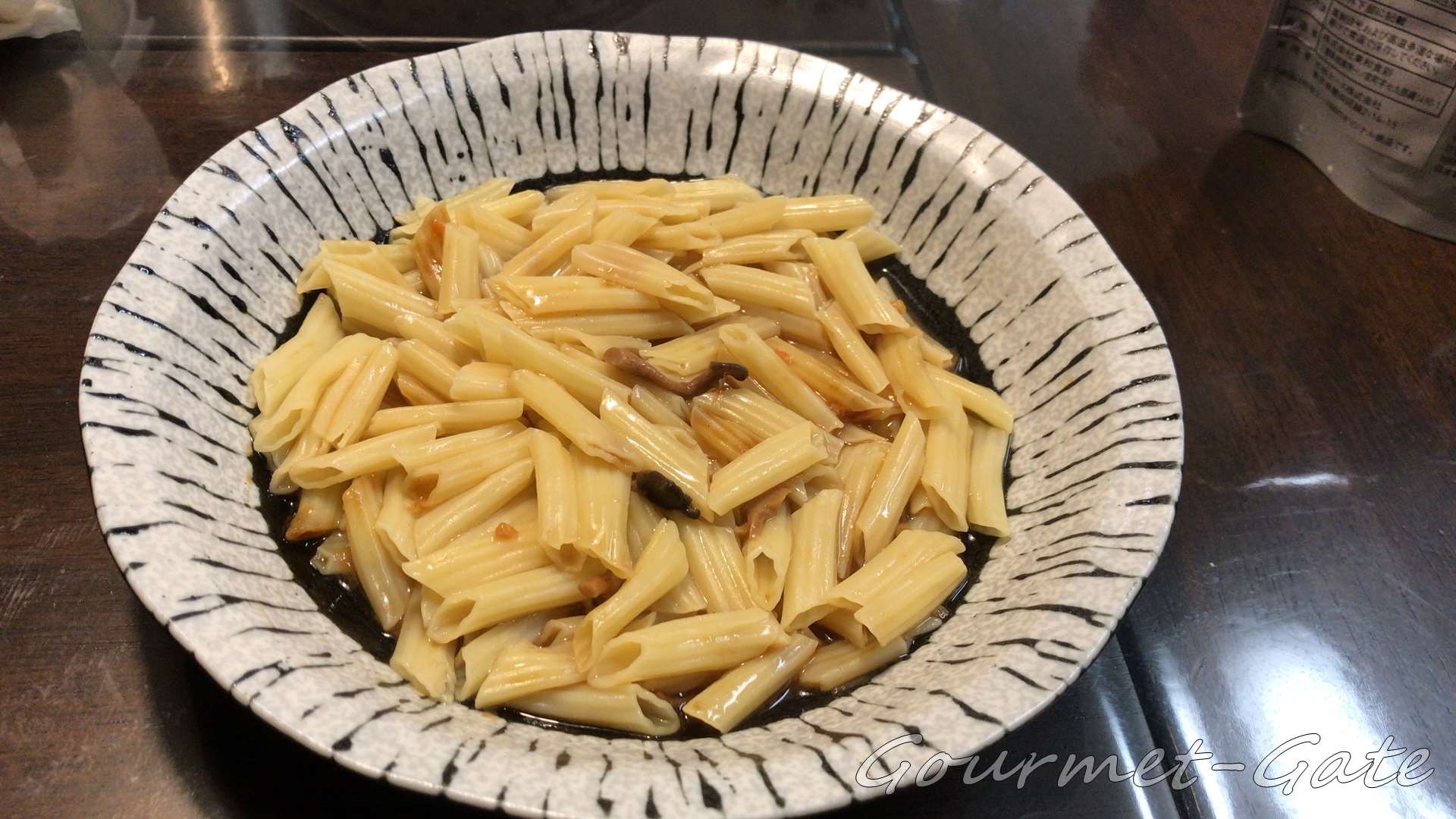 マジックパスタのきのこソース