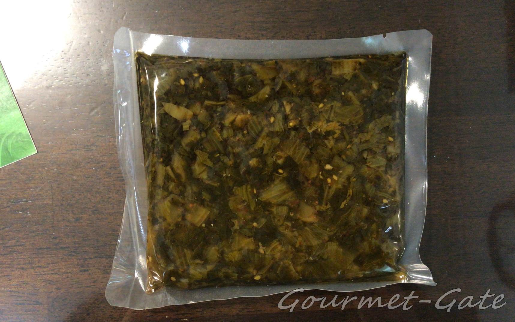 やまやのからし高菜は密封
