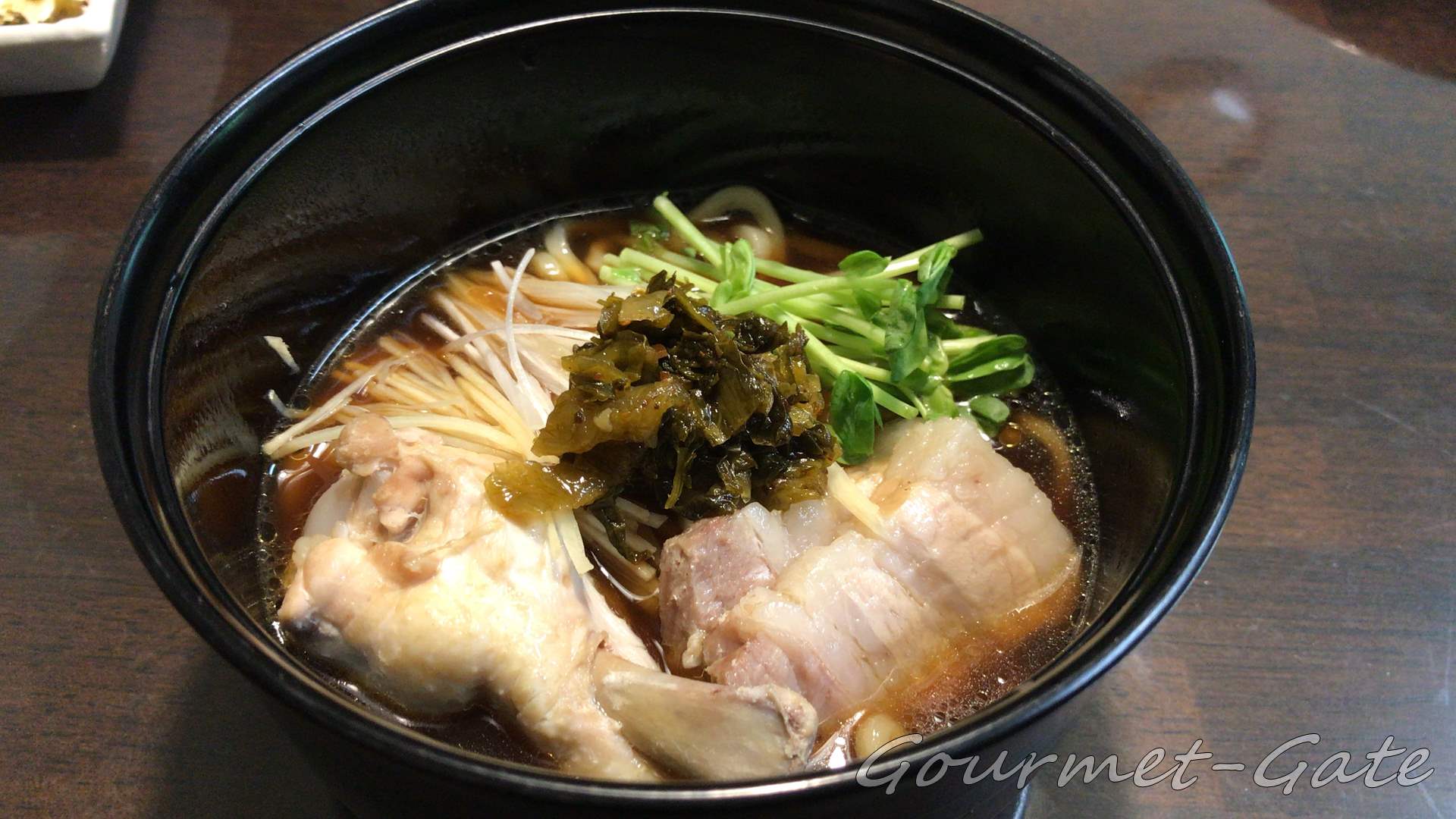 やまやのからし高菜はうどんと相性が良い