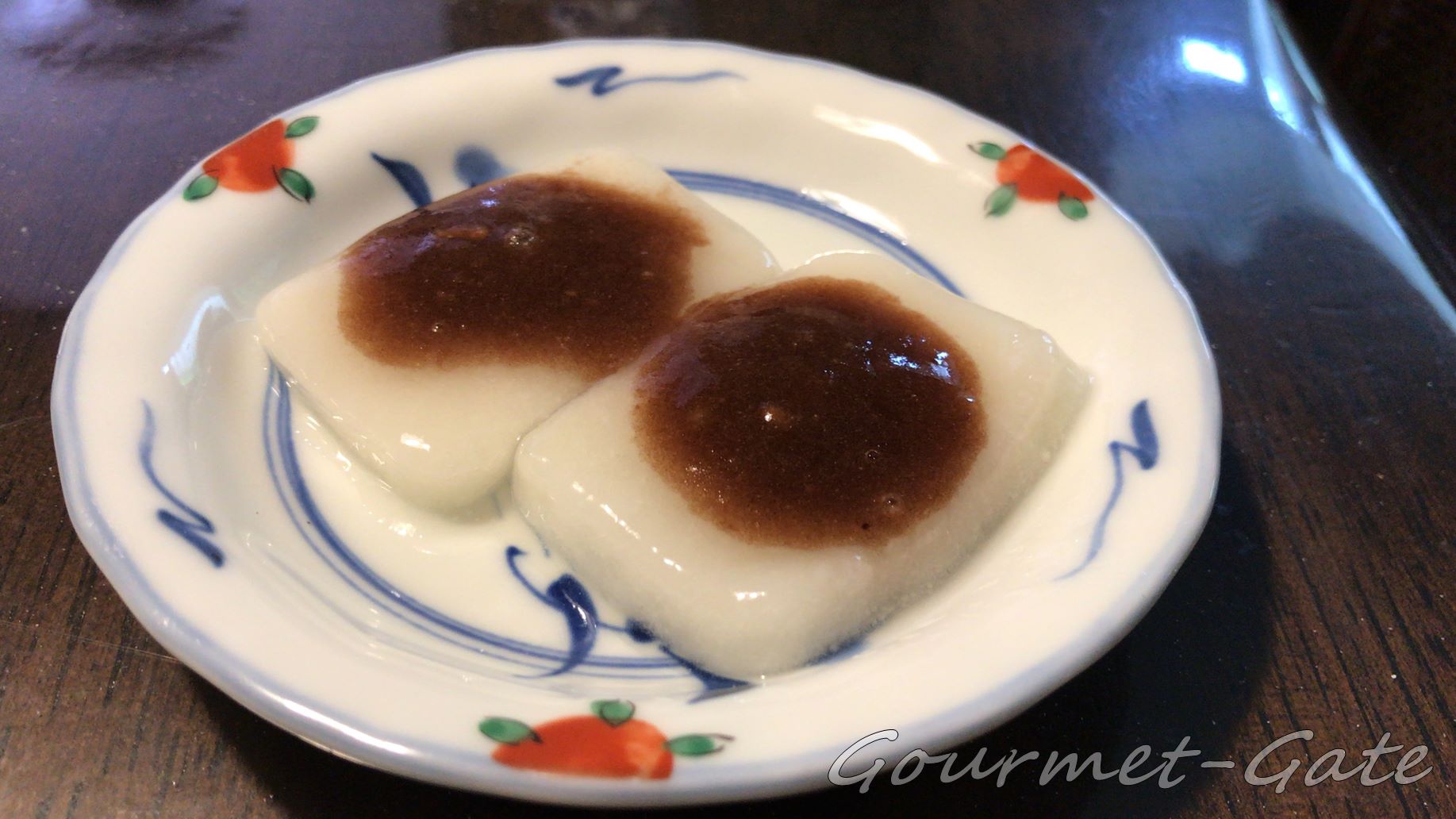 非常食のあんこ餅は柔らかめのこしあんに近い