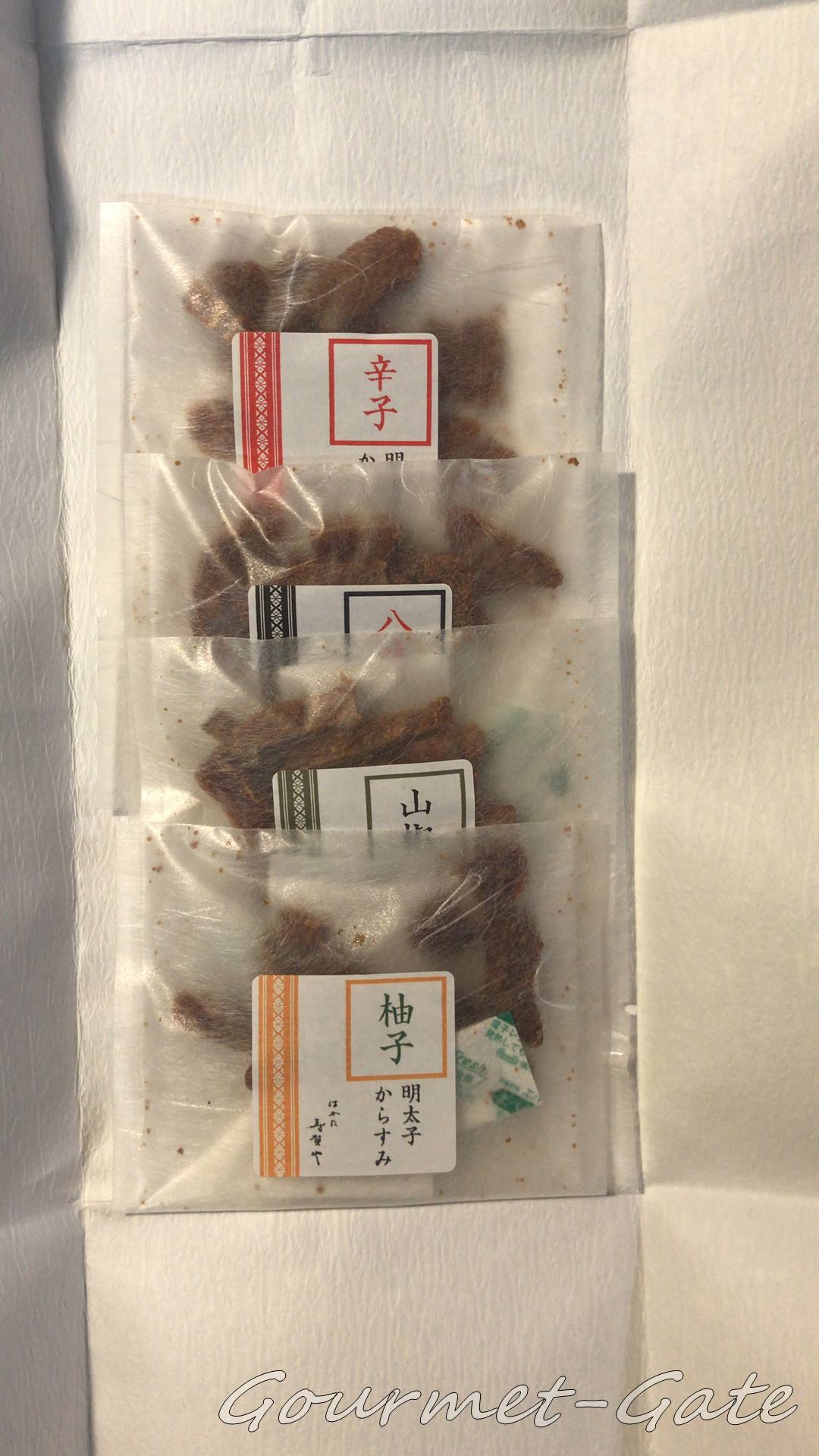 明太子からすみの製品一覧