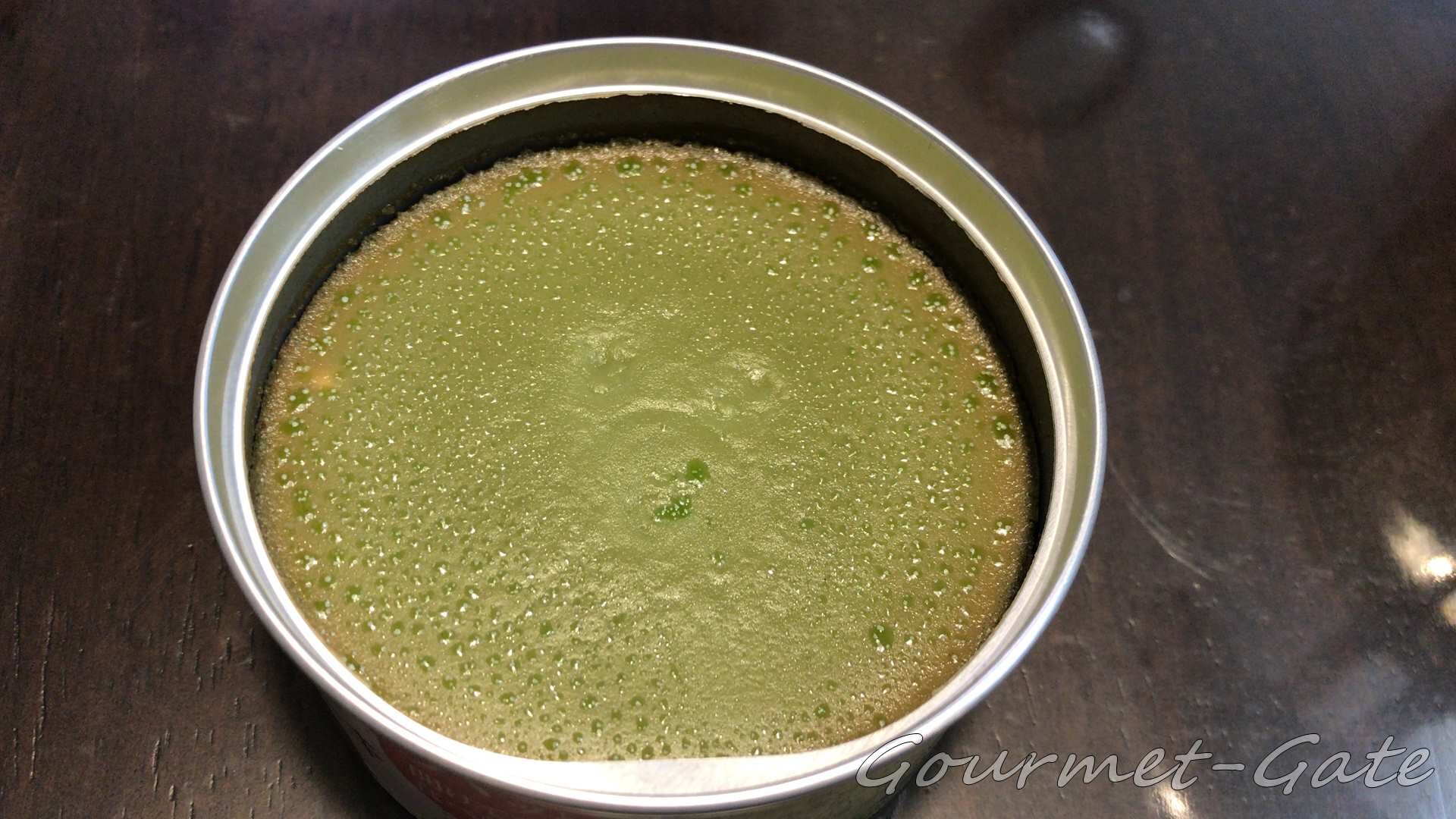 どこでもスイーツ缶、抹茶チーズケーキ