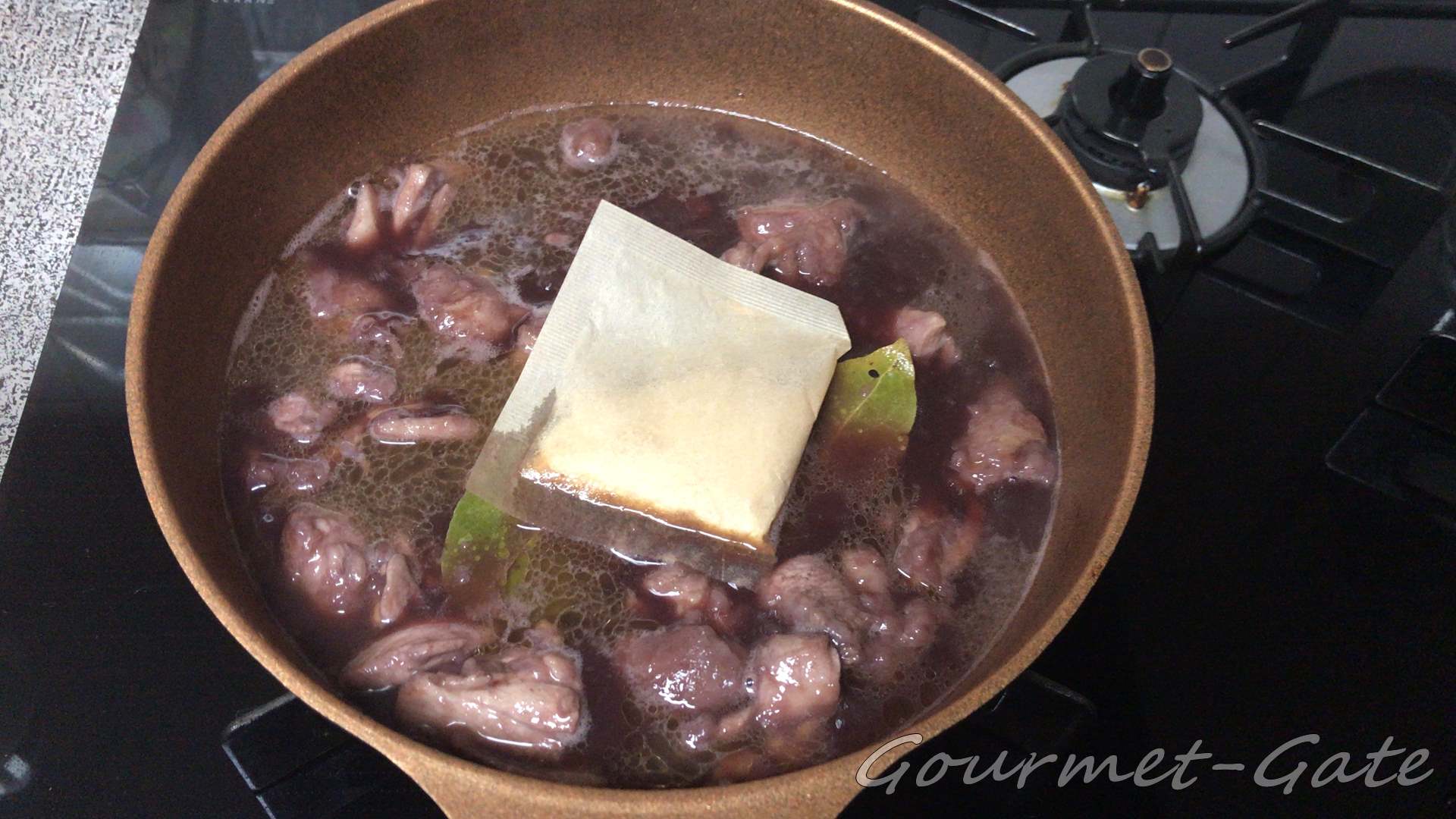 野菜出汁で旨味アップ