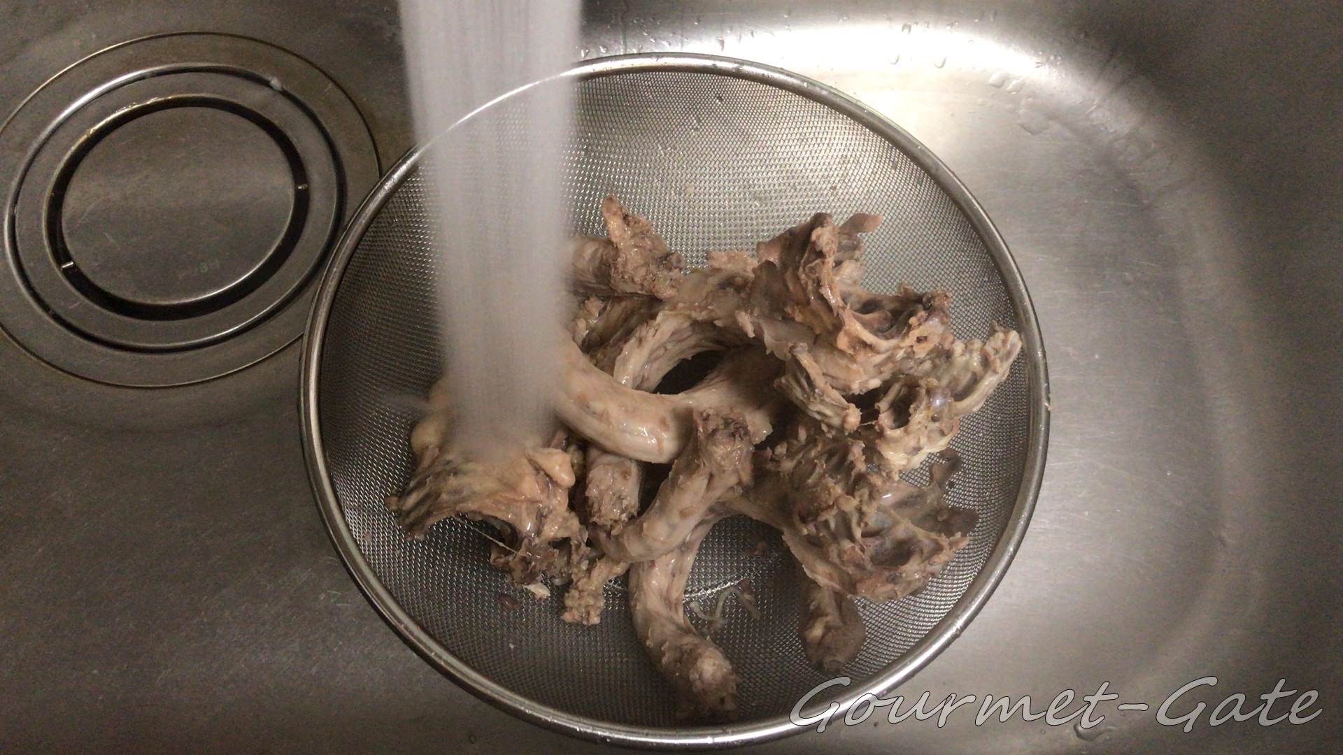 汚れを除去！
