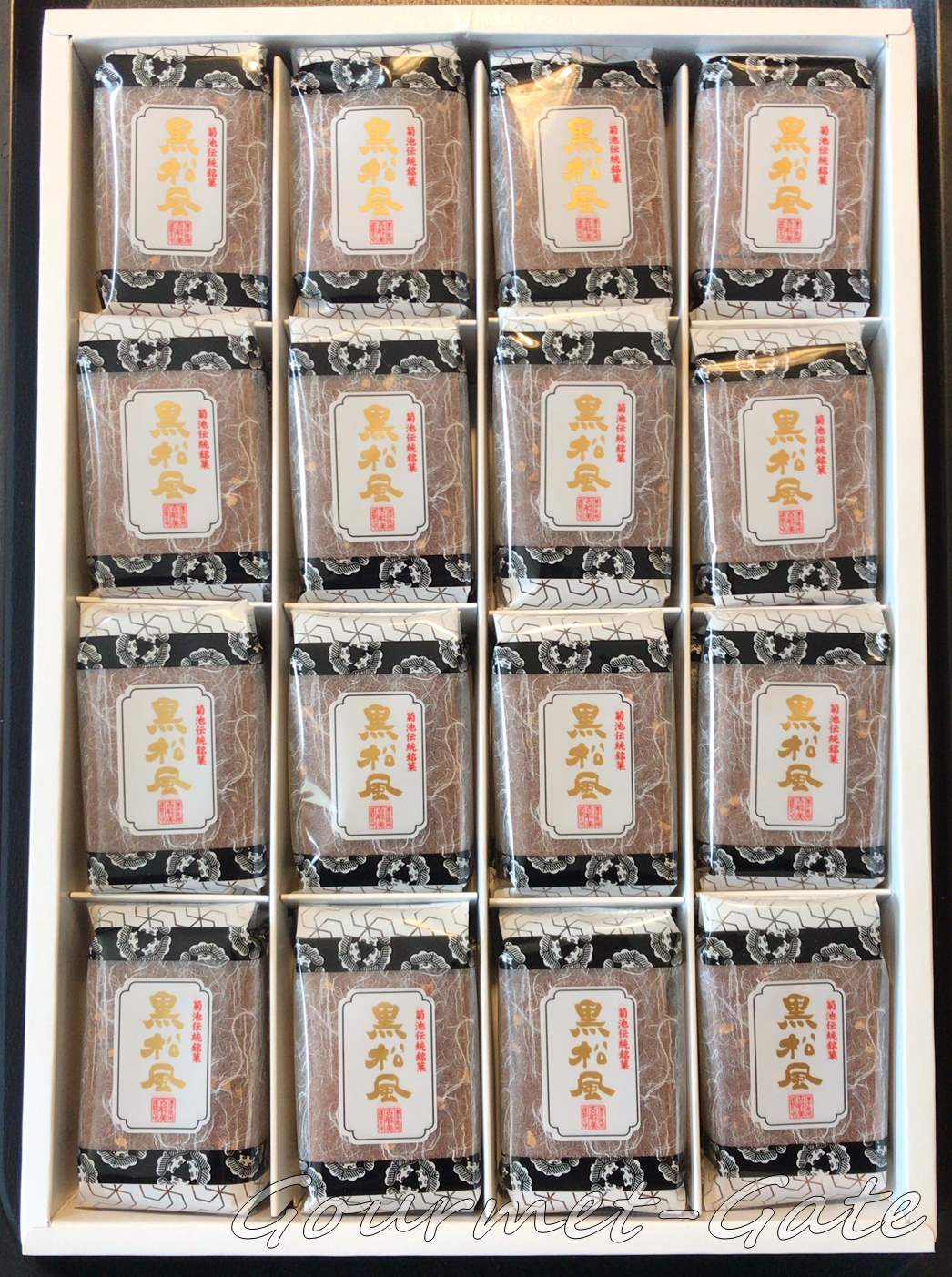 黒松風、古能美、中身、パッケージ