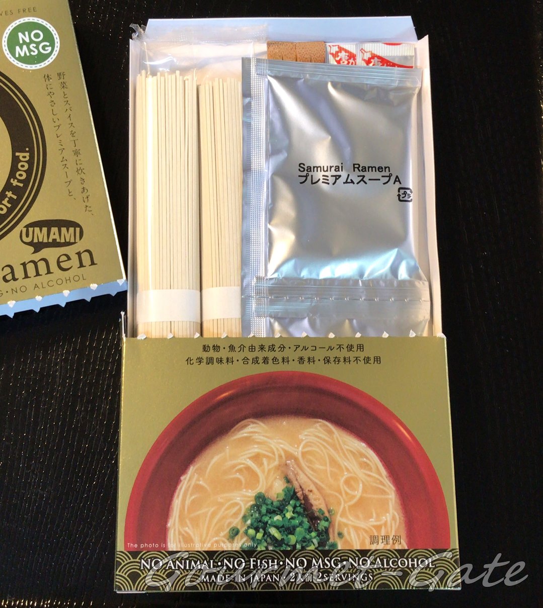 サムライラーメン、ウマミ、中身
