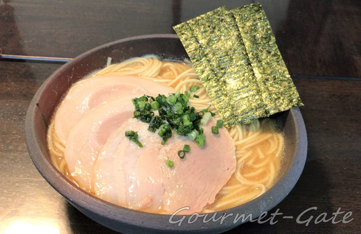 ヴィーガン、ラーメン、盛り付け、サムライ、samurai,ramen