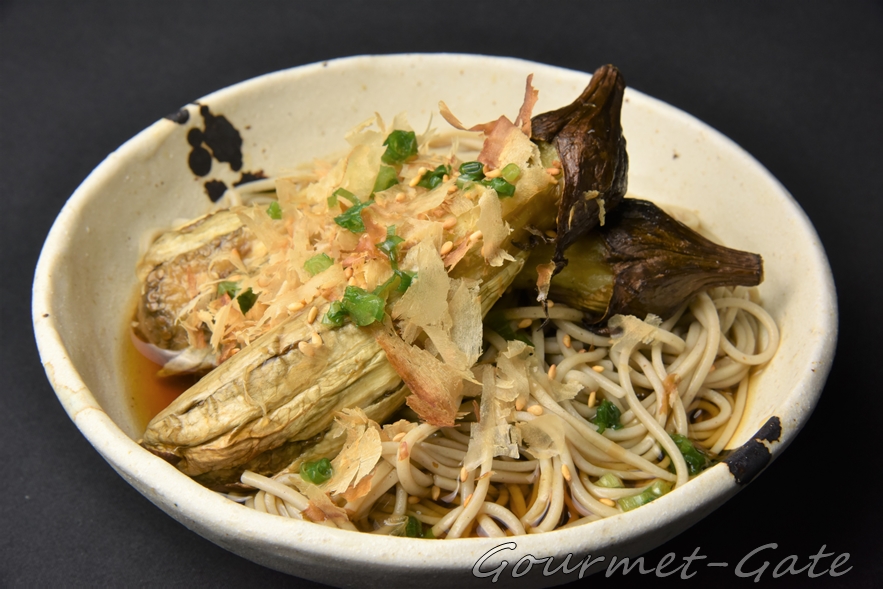 ナスの冷やがけは夏の定番料理