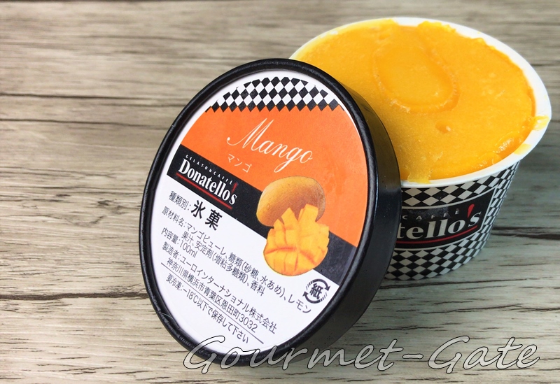 ジェラート、マンゴ、ドナテロウズ、donatellos