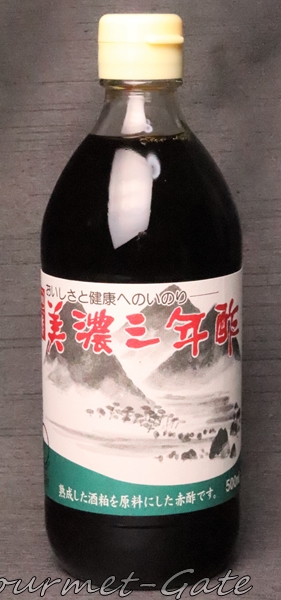 美濃三年酢、今ではかなりメジャーになった、パッケージ、ラベル