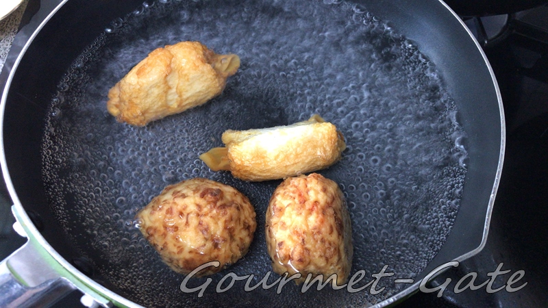 おでんの種はとりあえず、油抜きが重要