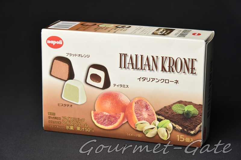 イタリアンクローネ、ナポリアイスクリーム、パッケージ
