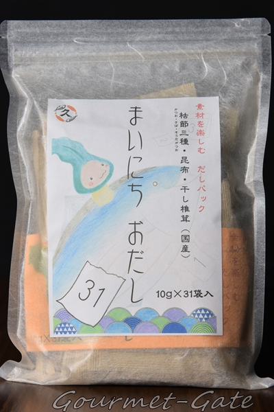 まいにち、おだし、かつおぶしの中野、レビューがついていない時から利用、だしパック