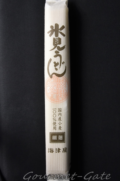 氷見うどん、海津屋、パッケージ、化粧紙