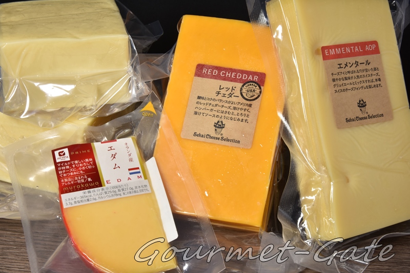 多種多様なチーズ、日本人好みのものをピックアップ