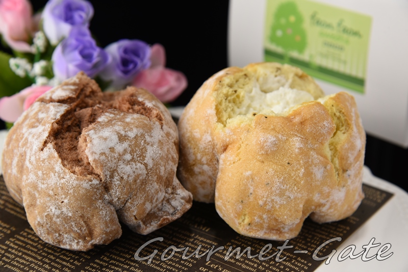 生チョコ、紅茶、ティー、、若草山シフォン、faonfaon、ファンファン、盛り付け