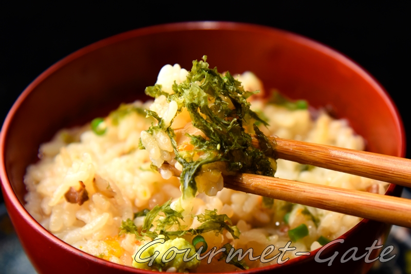 鶏五目ご飯、茶漬け、ワサビ、金沢浅田屋