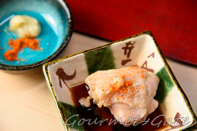 鶏七味が美味、味ぽんと一緒に