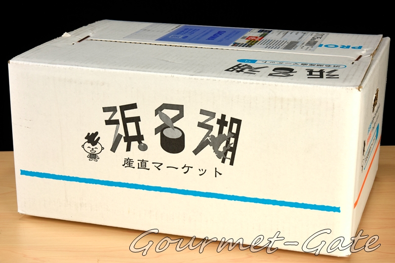 浜名湖、産直マーケット、ダンボール