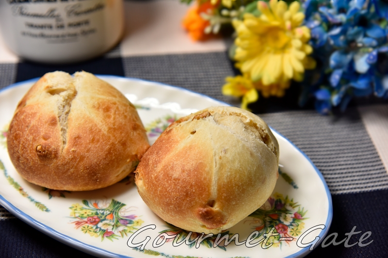 ピノキオのバターボール（くるみ）焼き上がり、盛り付け