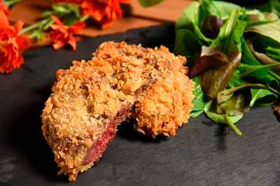 旬熟成、熟成肉、レバー、窓