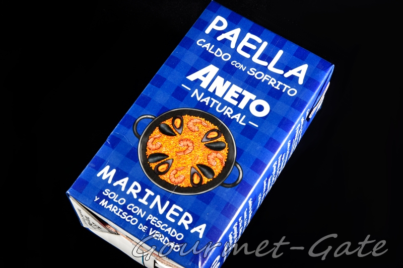 PAELLA CALDO CON SOFITTO、ANETO、MARINERA、パッケージ