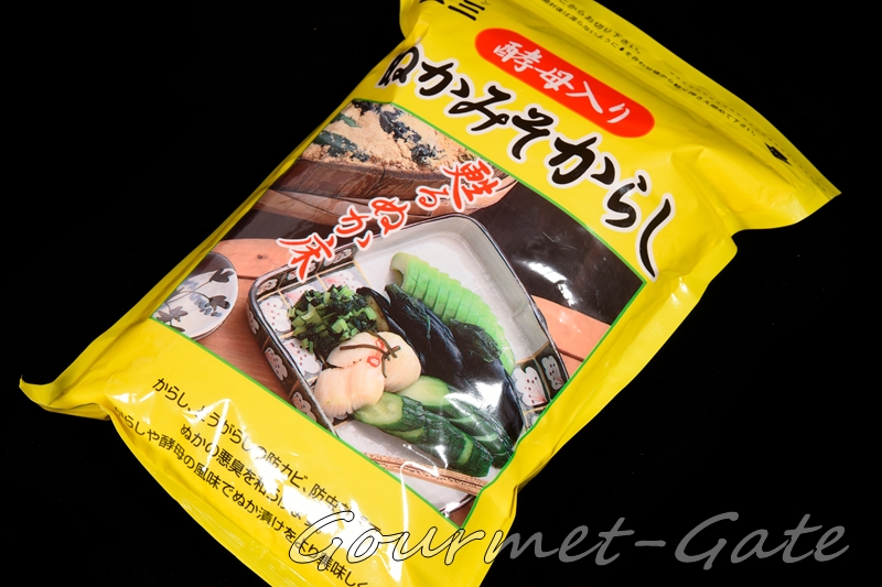 ぬかみそからし、酵母が効いているのかは不明だが愛用品