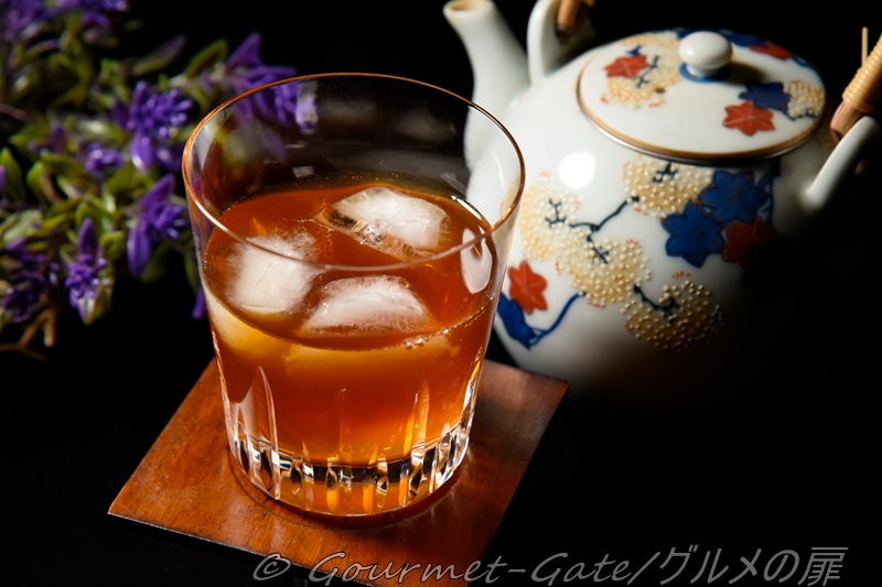 混合どぐだみ茶のアイスティー